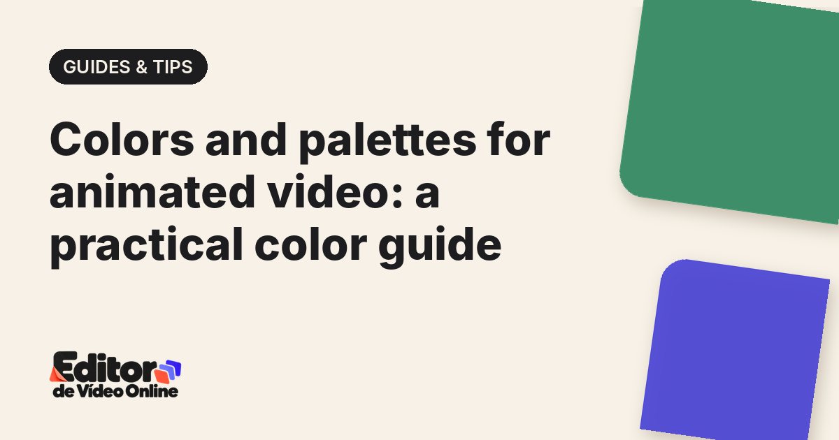 Article cover: Colors and palettes for animated video: a practical color guide