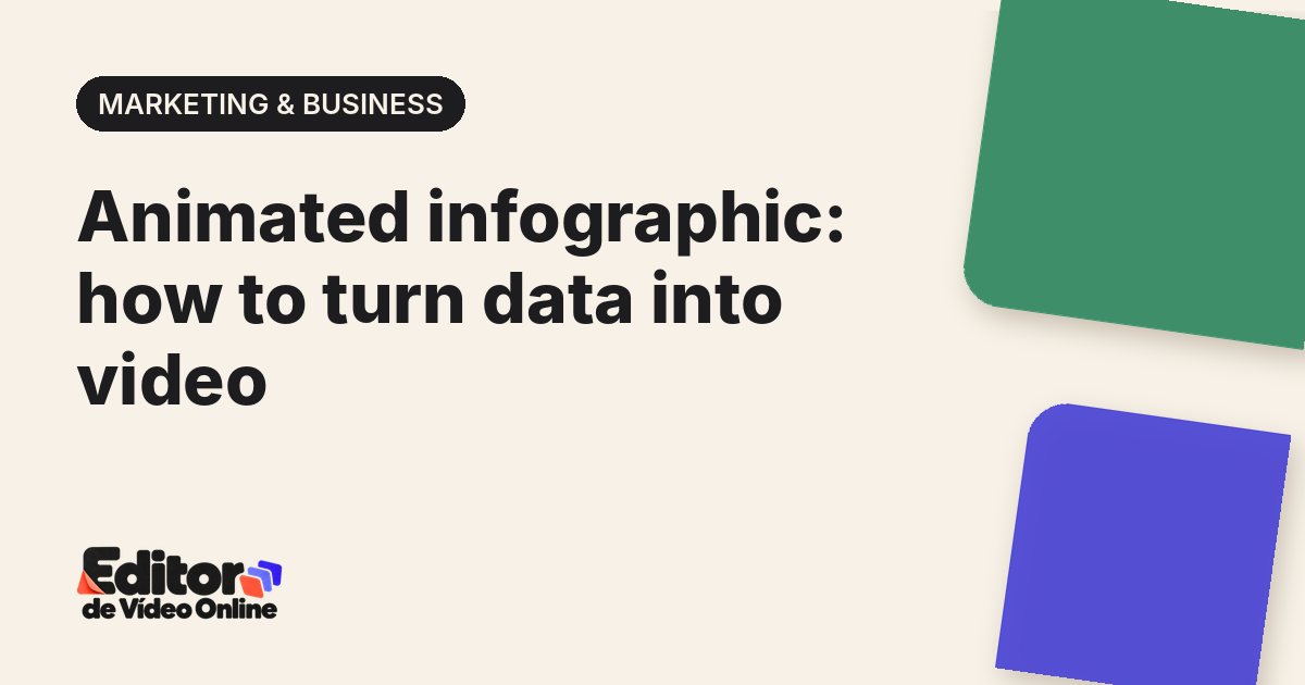 Article cover: Animated infographic: how to turn data into video